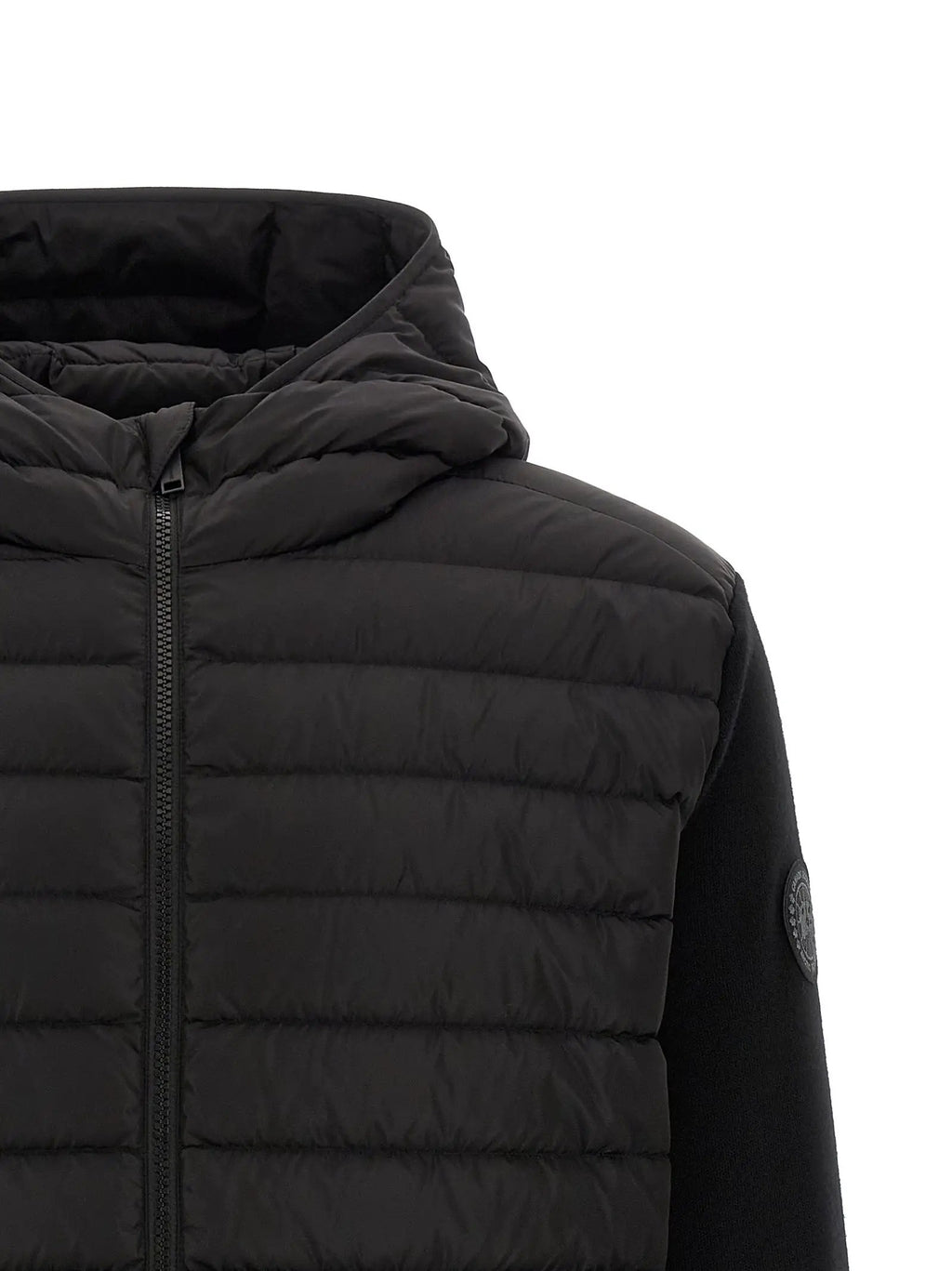 Canada Goose Black Wool Full-Length Jacket