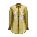 Khaite Beige Silk Pattern Shirt
