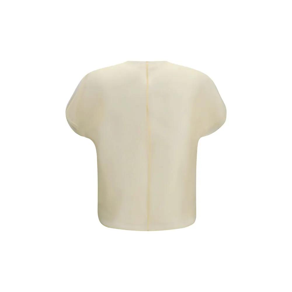 Khaite Beige Silk Shirt