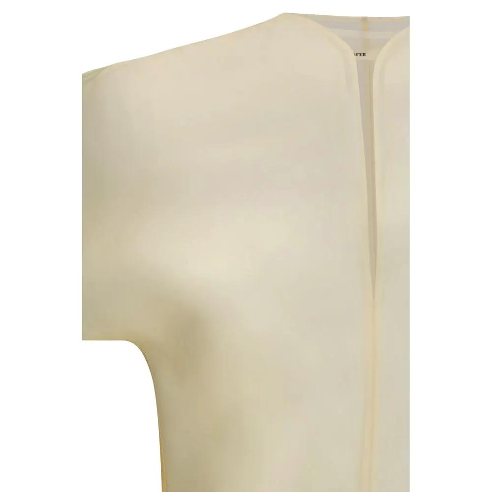 Khaite Khaite Beige Silk Shirt