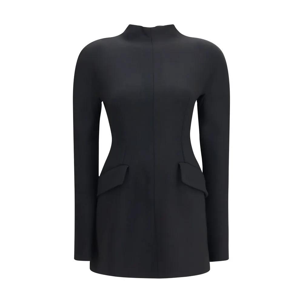 Max Mara Black Polyamide Casual Dress