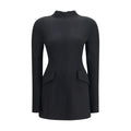 Max Mara Black Polyamide Casual Dress