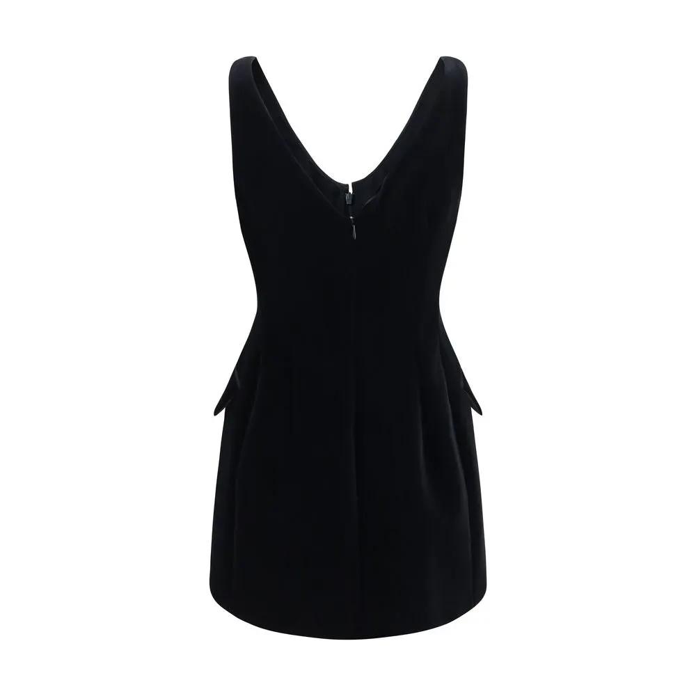 Max Mara Black Polyester Casual Dress