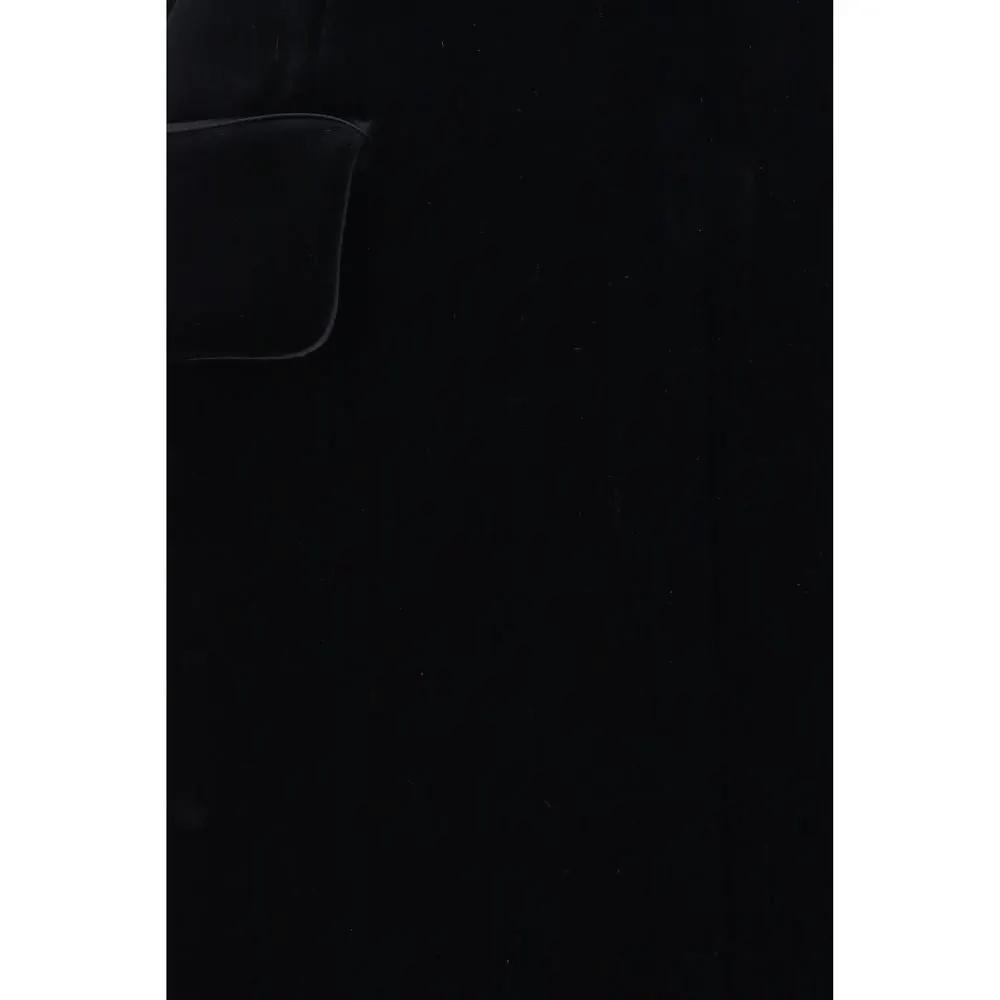 Max Mara Max Mara Black Polyester Casual Dress