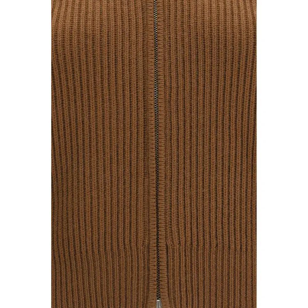 Max Mara Max Mara Brown Wool Oves Aries Cardigan