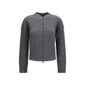 Max Mara Gray Wool Oves Aries Cardigan