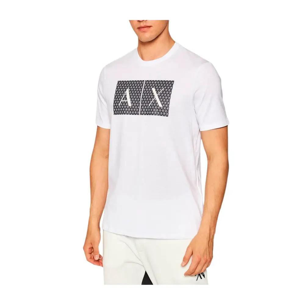 T-shirt en coton blanc Armani Exchange