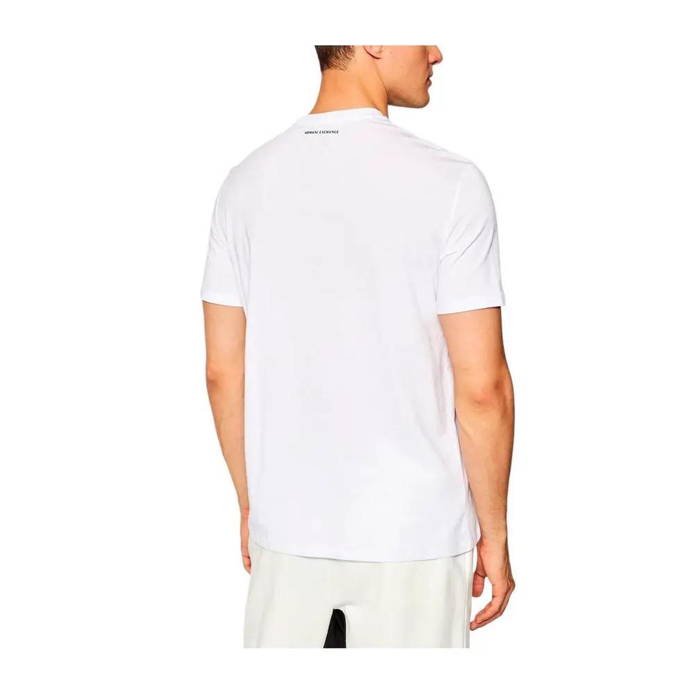 T-shirt en coton blanc Armani Exchange