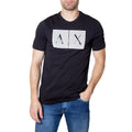 Armani Exchange Armani Exchange Black Cotton T-Shirt