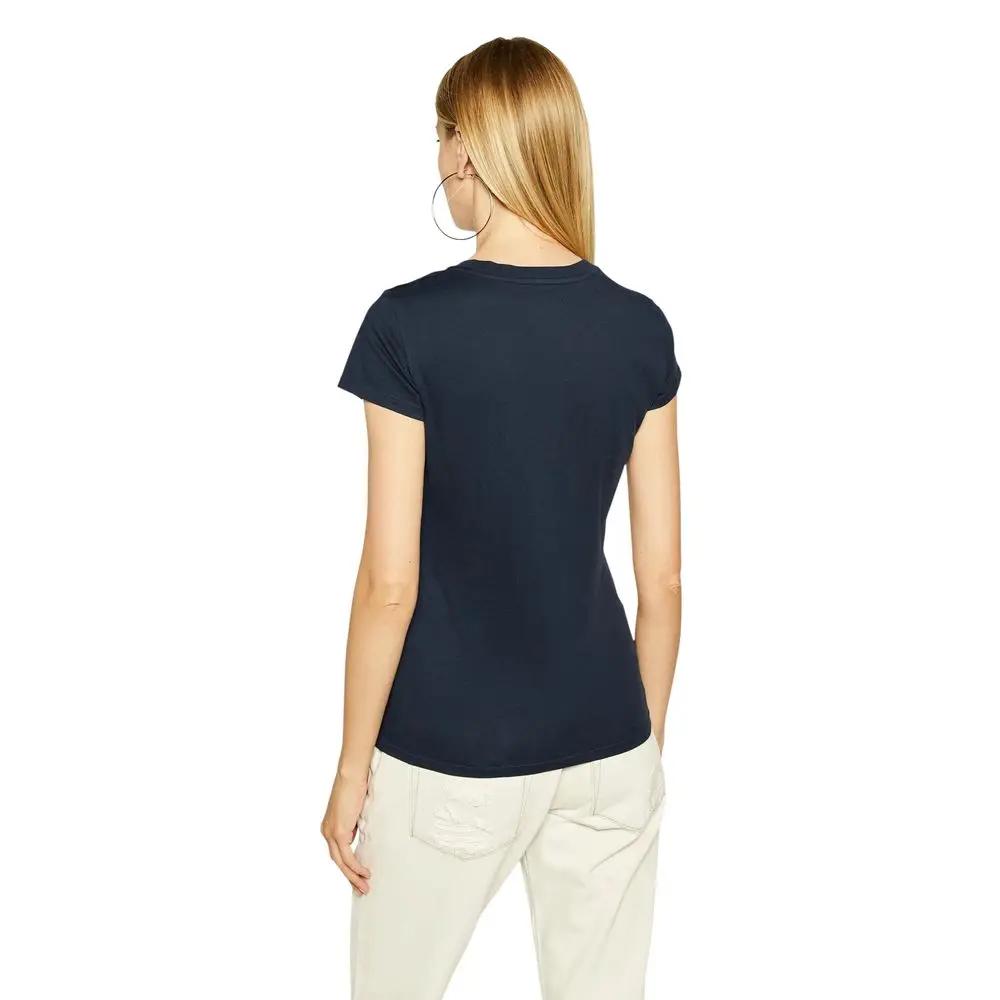 Armani Exchange Armani Exchange Blue Cotton T-Shirt