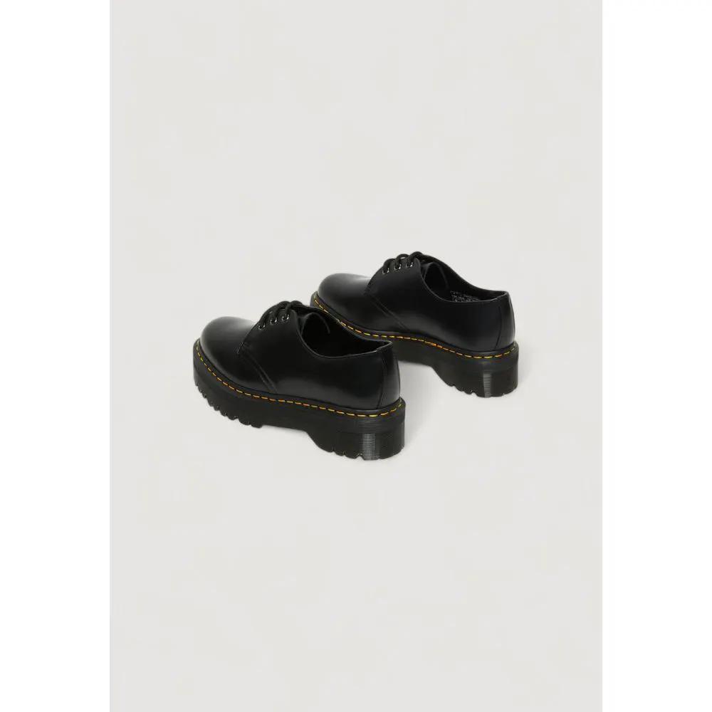 Dr. Martens Black Leather Lace-Up Boots