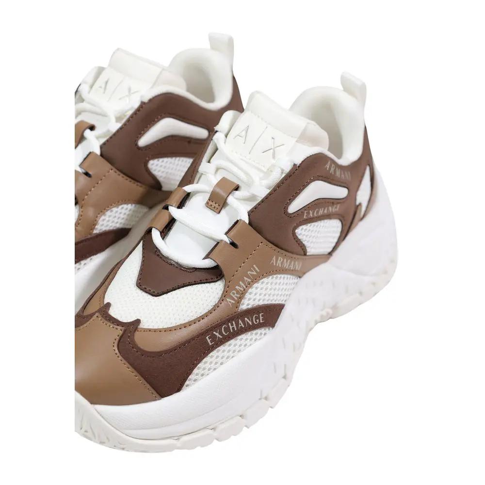 Baskets Chunky Bicolores en Polyester Armani Exchange
