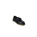 Dr. Martens Black Leather Slip-On Loafers