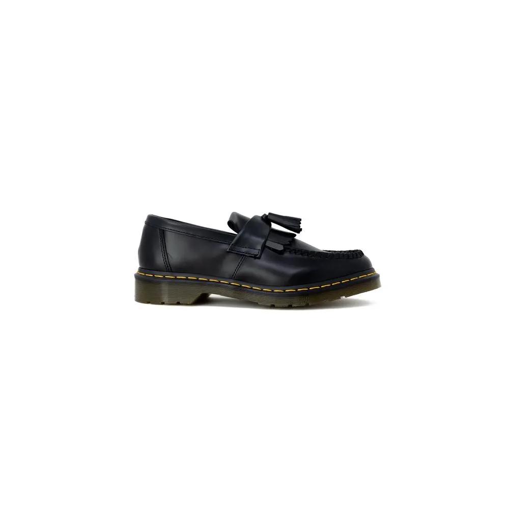 Dr. Martens Black Leather Slip-On Loafers