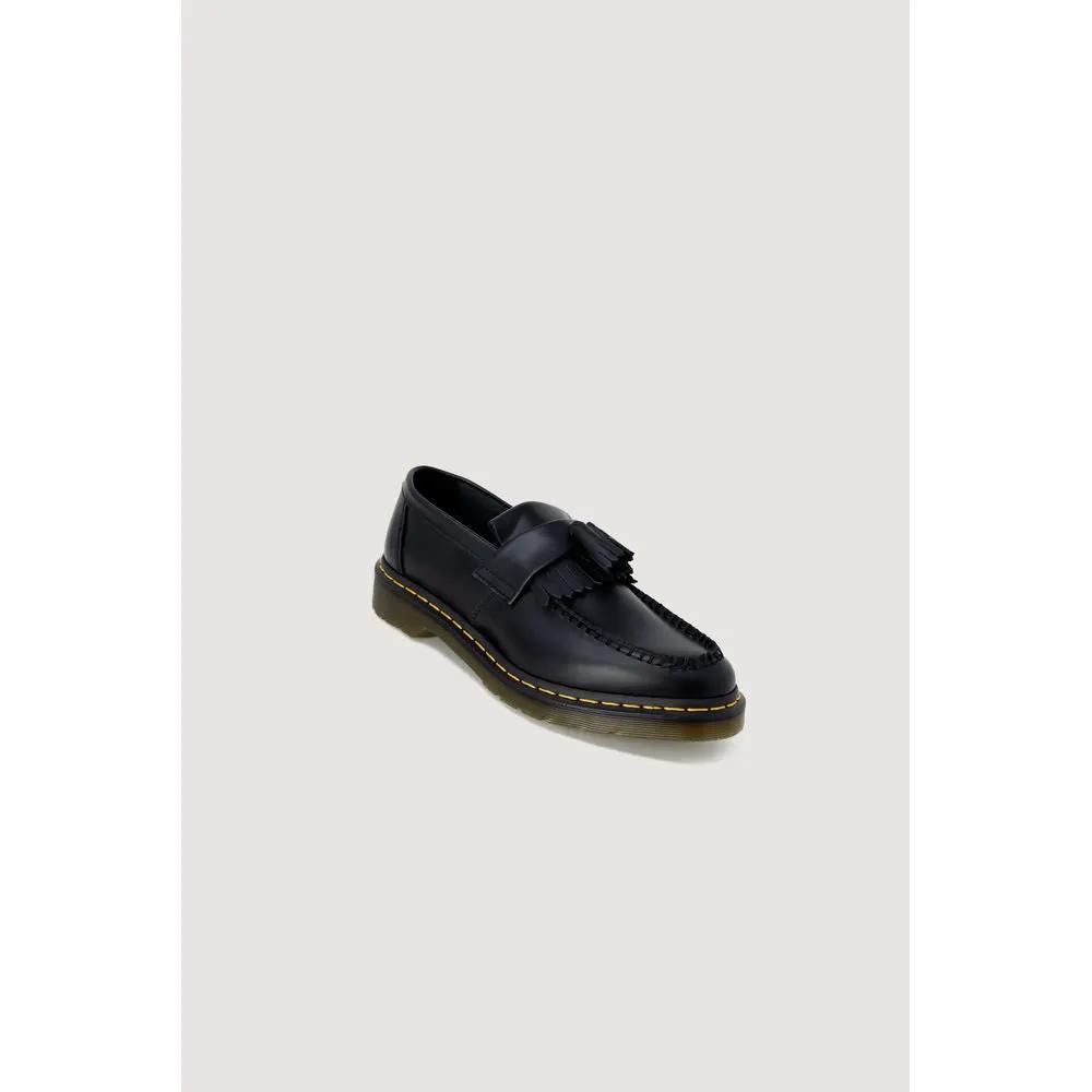 Dr. Martens Black Leather Slip-On Loafers