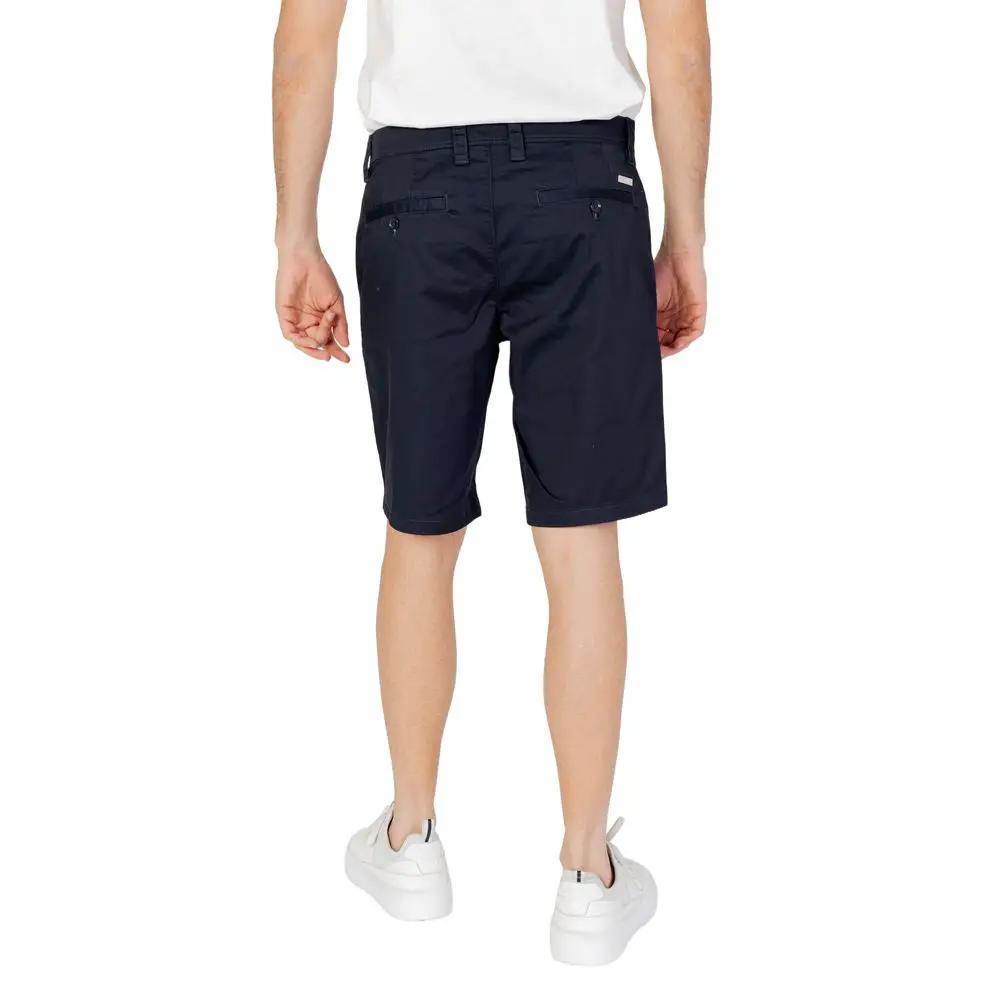 Shorts bermudas Armani Exchange en coton bleu