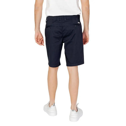 Shorts bermudas Armani Exchange en coton bleu