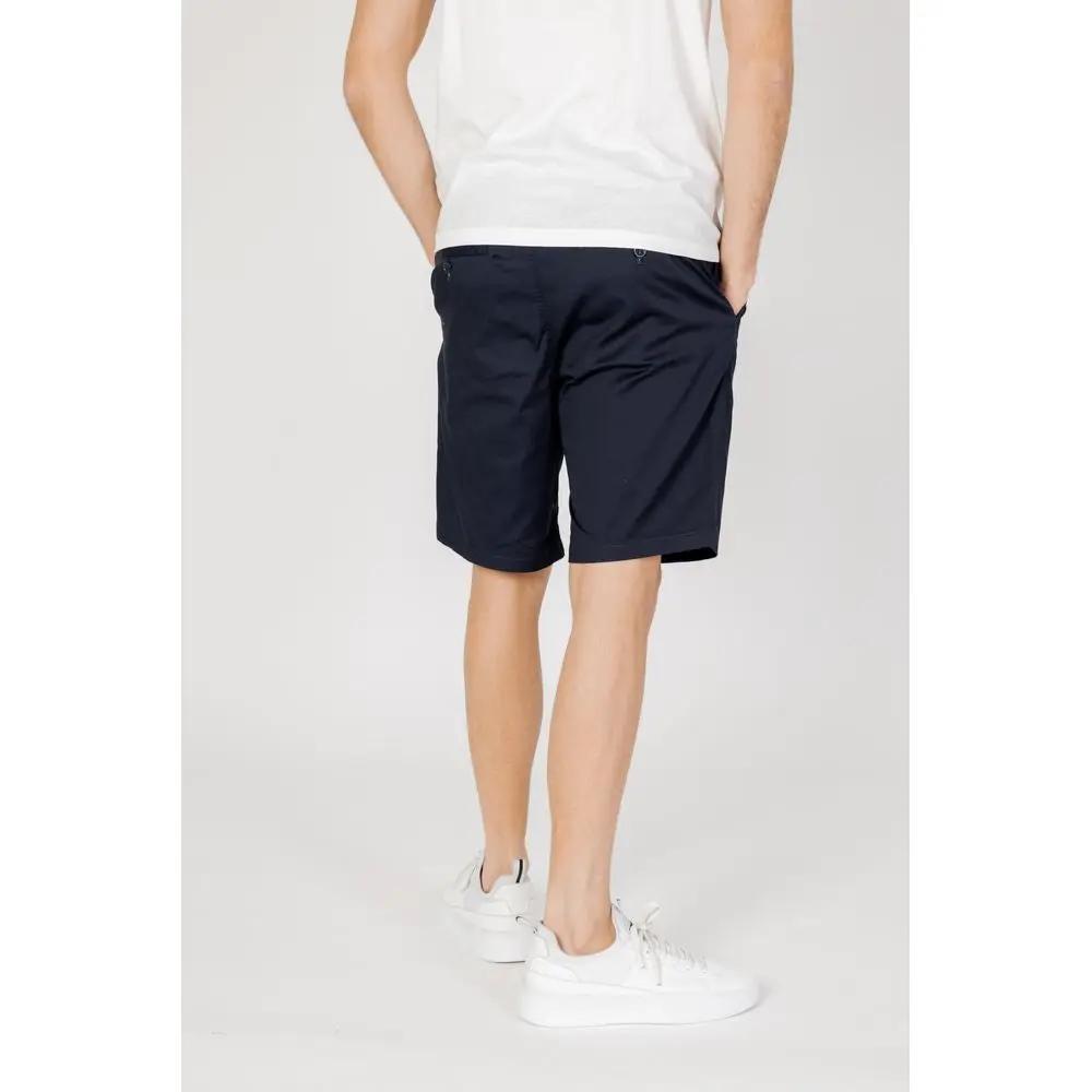Shorts bermudas Armani Exchange en coton bleu