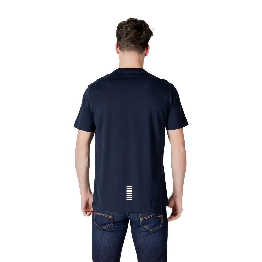 EA7 Emporio Armani EA7 Emporio Armani Blue Cotton Sportswear