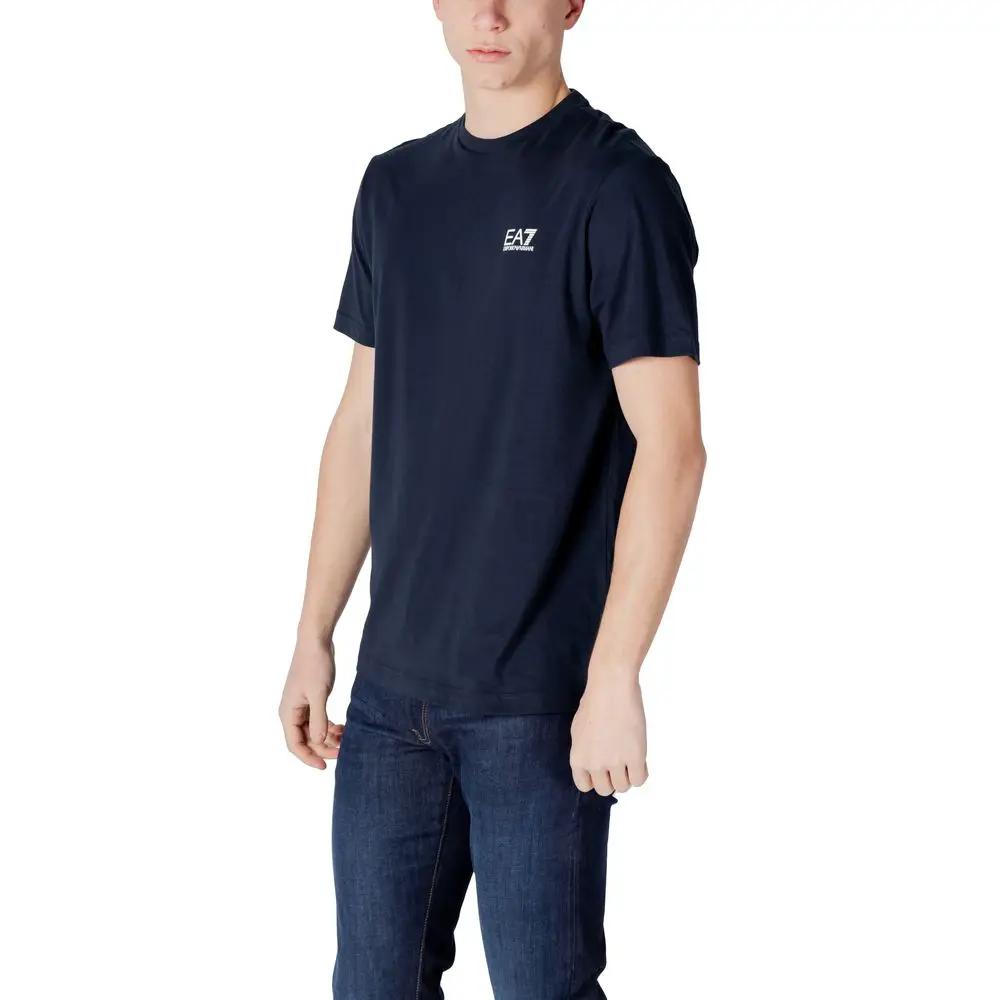 EA7 Emporio Armani Vêtements de sport en coton bleu