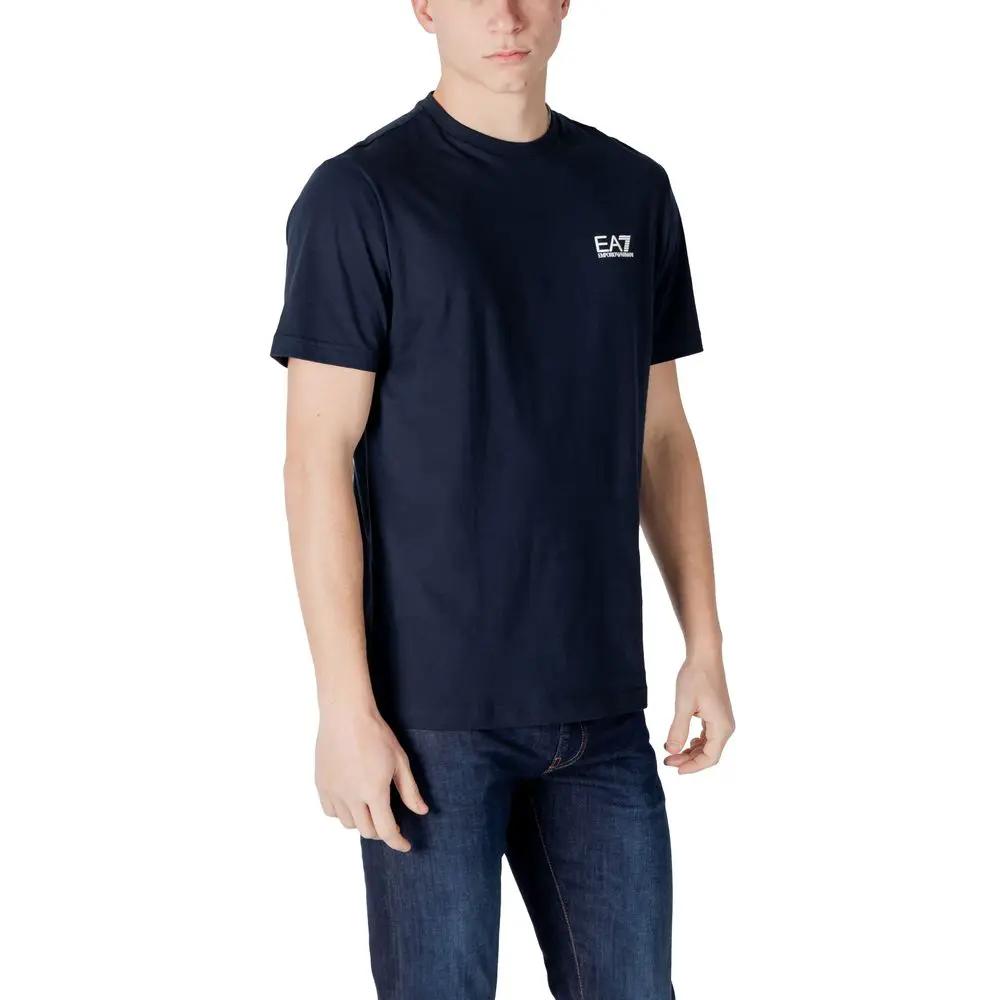 EA7 Emporio Armani Vêtements de sport en coton bleu