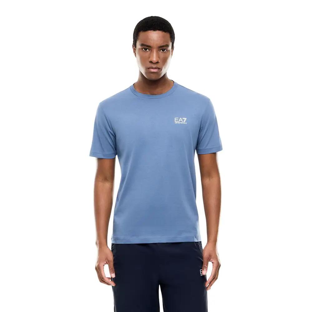 EA7 Emporio Armani Vêtements de sport en coton bleu
