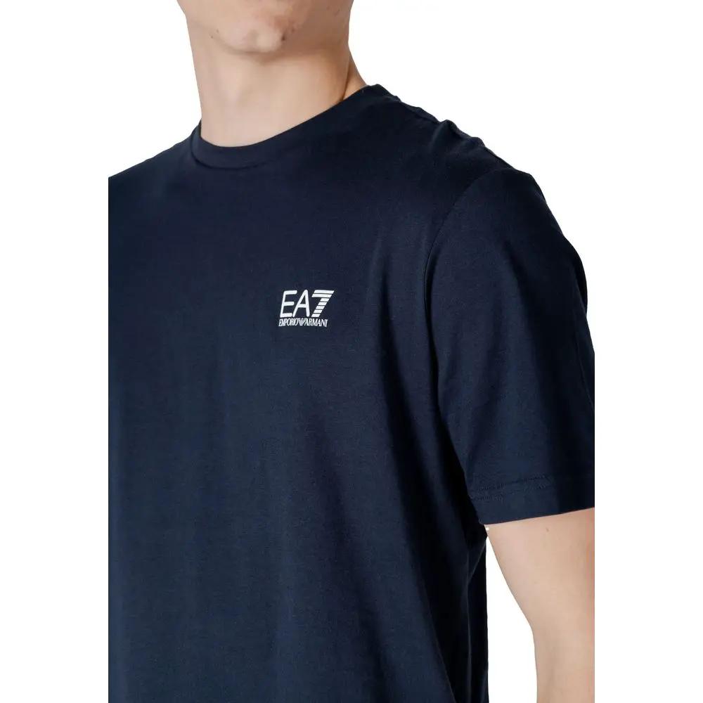 EA7 Emporio Armani Vêtements de sport en coton bleu