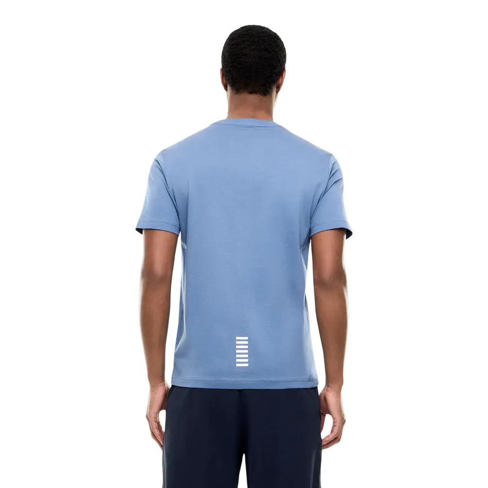 EA7 Emporio Armani EA7 Emporio Armani Blue Cotton Sportswear