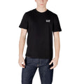 EA7 Emporio Armani Bicolor Cotton T-Shirt
