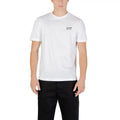 EA7 Emporio Armani White Cotton T-Shirt