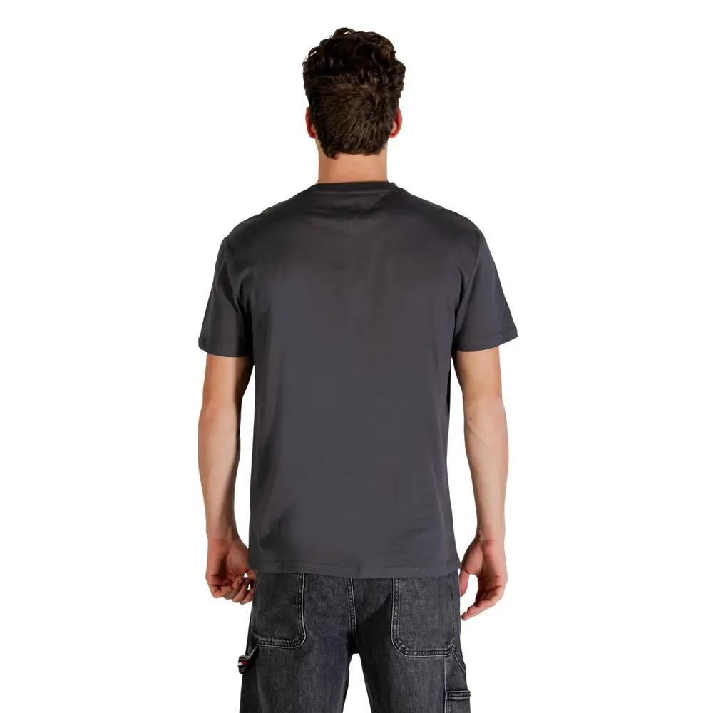 T-shirt Tommy Hilfiger Jeans en coton recyclé gris