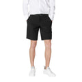 Armani Exchange Armani Exchange Black Polyamide Bermuda Shorts