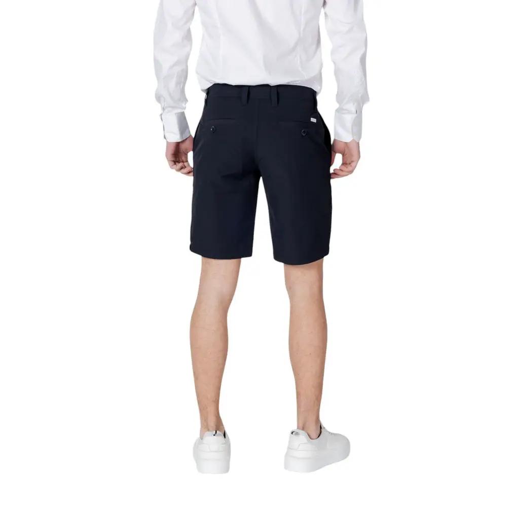 Armani Exchange Armani Exchange Blue Polyamide Bermuda Shorts