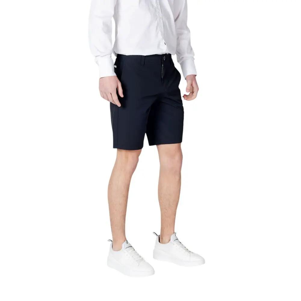 Armani Exchange Armani Exchange Blue Polyamide Bermuda Shorts