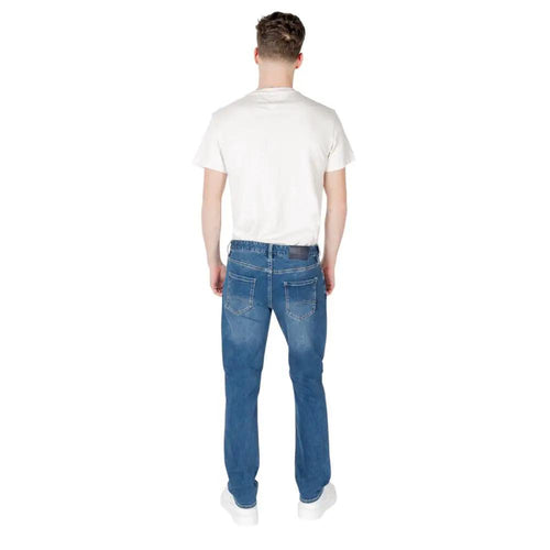 Jean skinny en coton bleu Armani Exchange