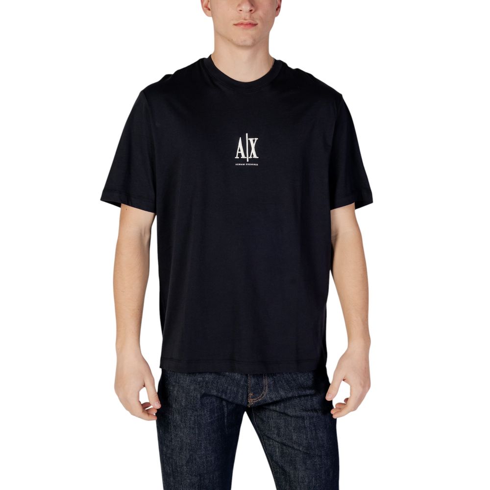 Armani Exchange Armani Exchange Blue Cotton T-Shirt