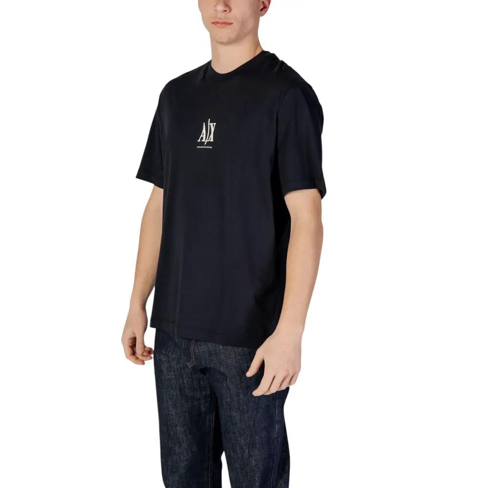 Armani Exchange Armani Exchange Blue Cotton T-Shirt