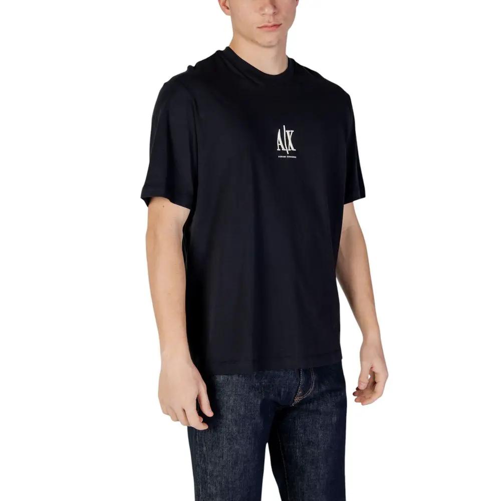 Armani Exchange Armani Exchange Blue Cotton T-Shirt
