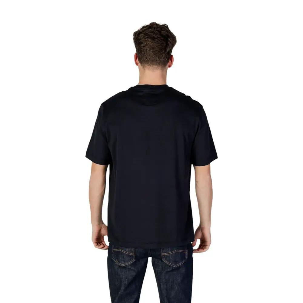 Armani Exchange Armani Exchange Blue Cotton T-Shirt