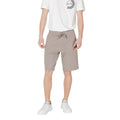 Armani Exchange Armani Exchange Brown Cotton Bermuda Shorts