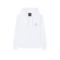 Armani Exchange Armani Exchange White Cotton Hoodie