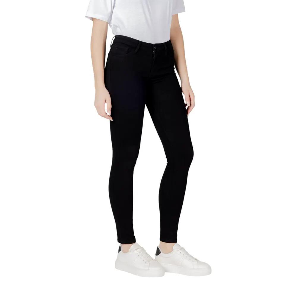 Armani Exchange Jean Skinny en Coton Noir