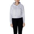Armani Exchange White Cotton Hoodie