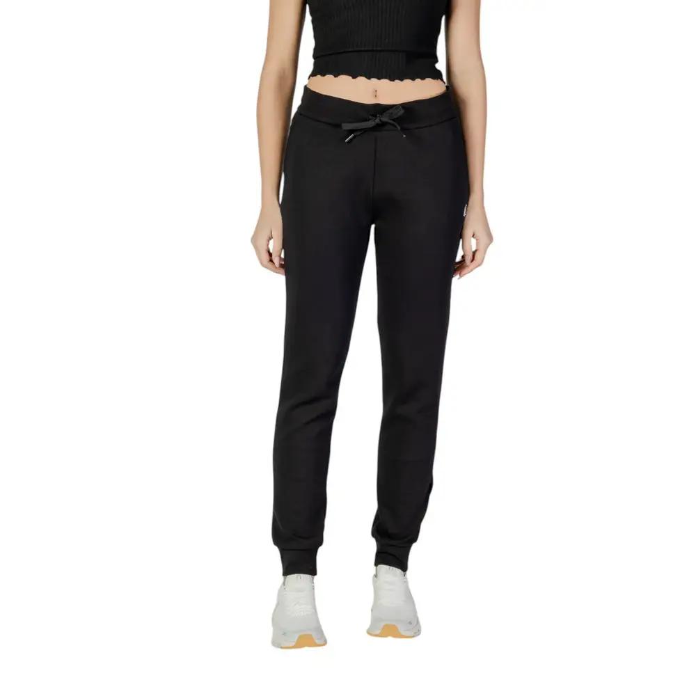 Armani Exchange Armani Exchange Black Cotton Joggers (Workout Pants)