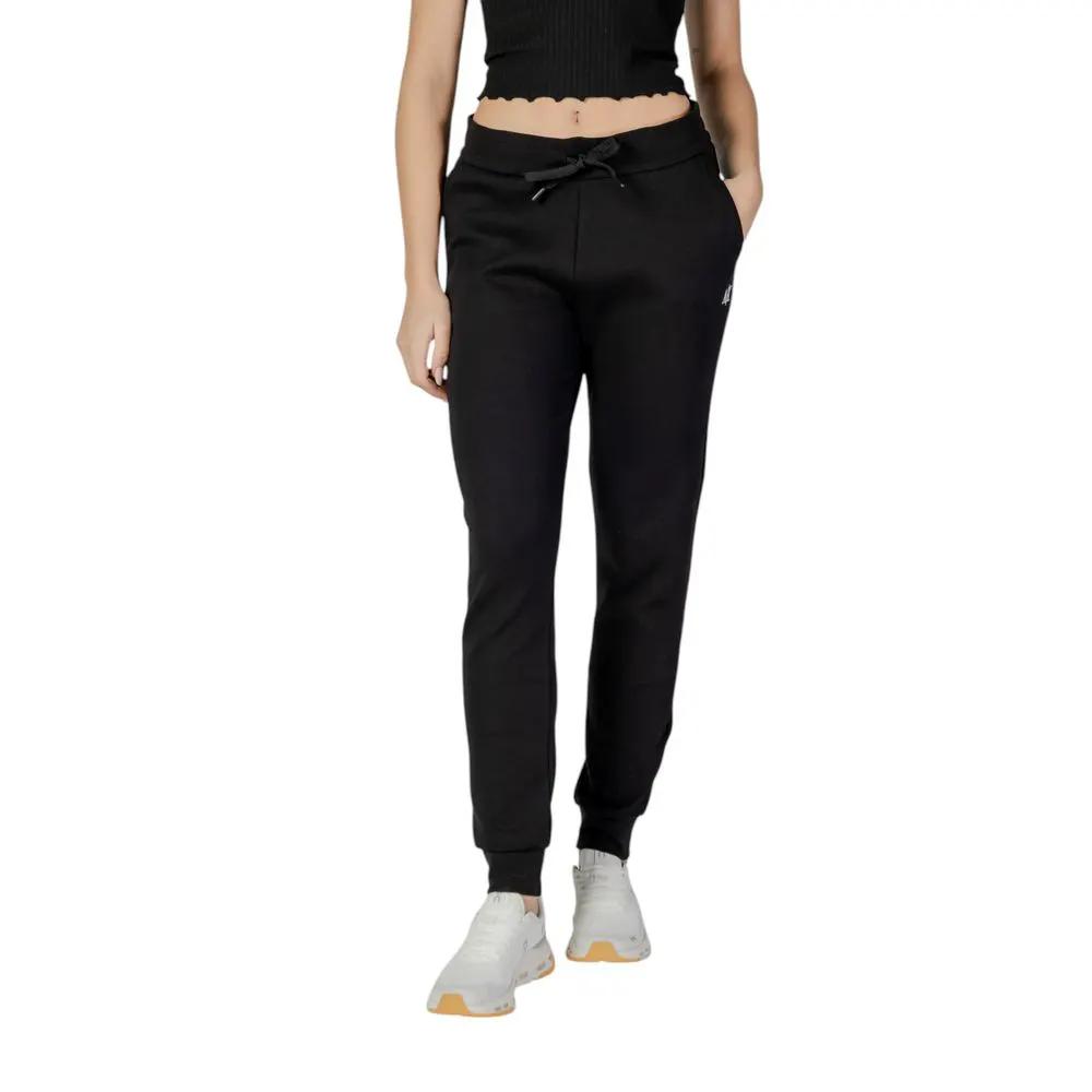 Armani Exchange Armani Exchange Black Cotton Joggers (Workout Pants)