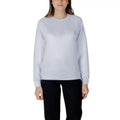Armani Exchange White Viscose Sweatshirt