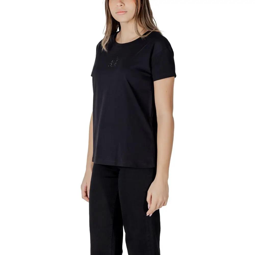 Armani Exchange Armani Exchange Black Cotton T-Shirt