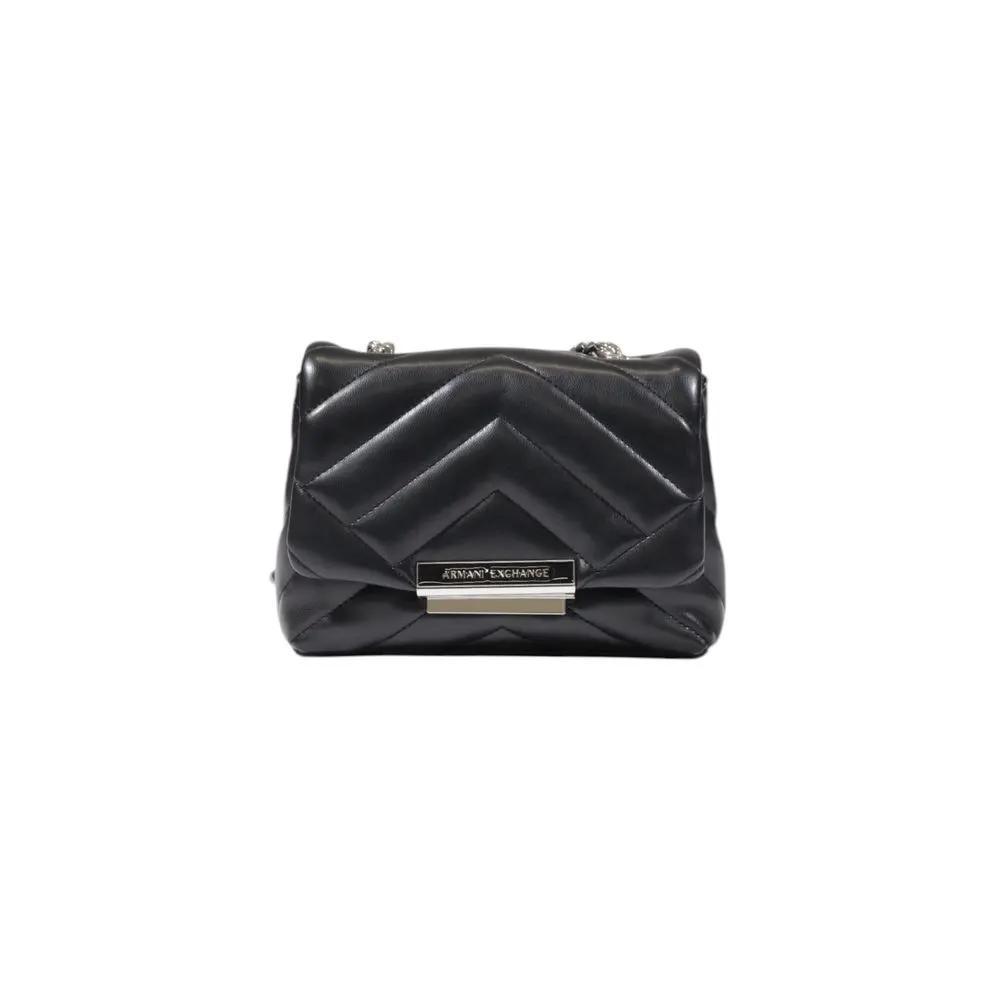 Armani Exchange Black Polyester Handbag