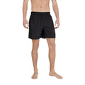 Armani Exchange Armani Exchange Black Polyester Swim Shorts