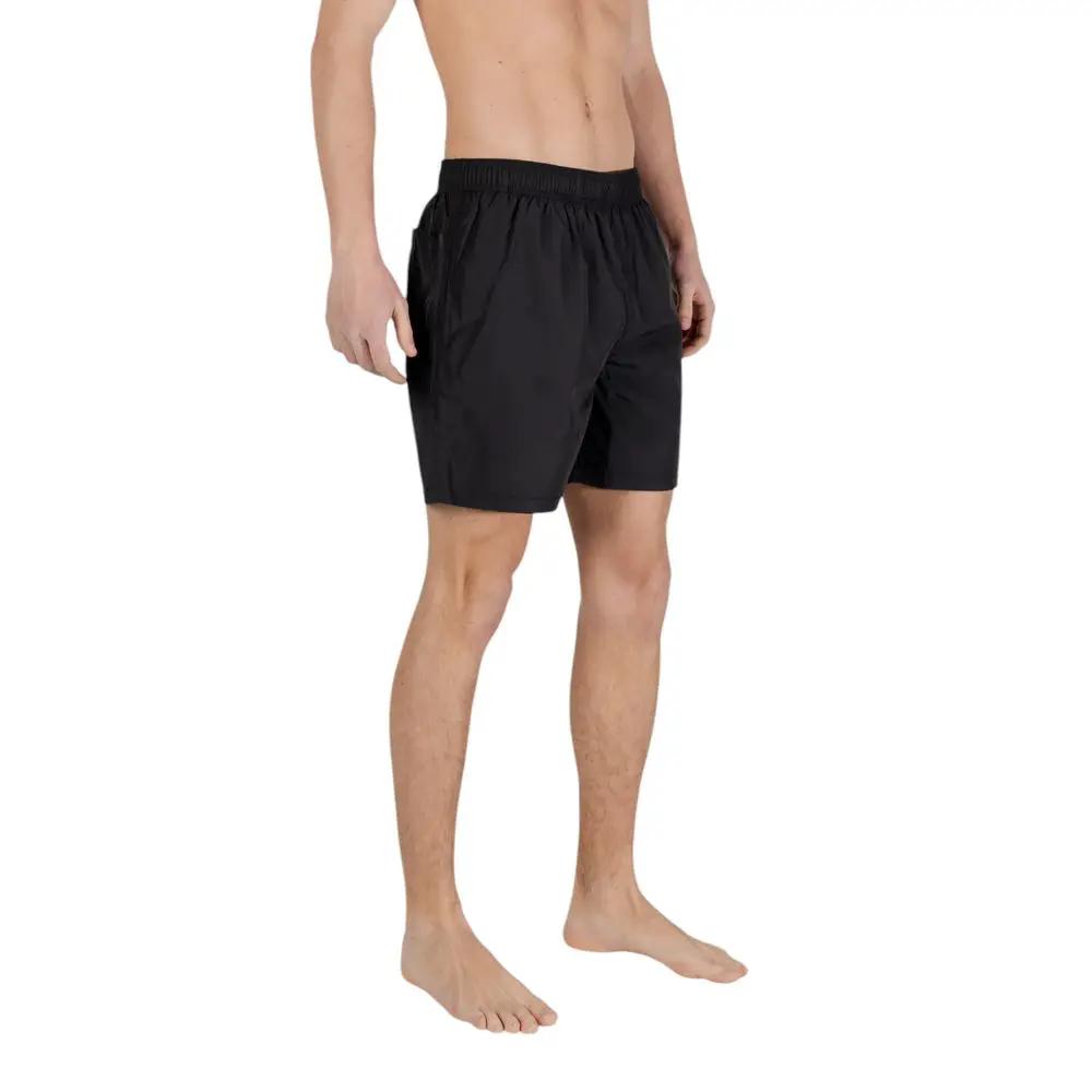 Armani Exchange Armani Exchange Black Polyester Swim Shorts